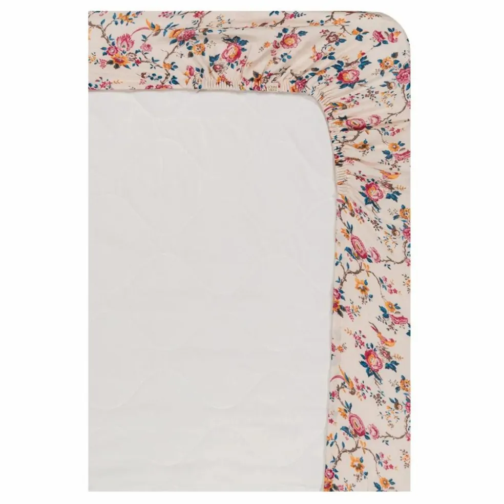 Drap-housse Nicole en coton bio | Crème