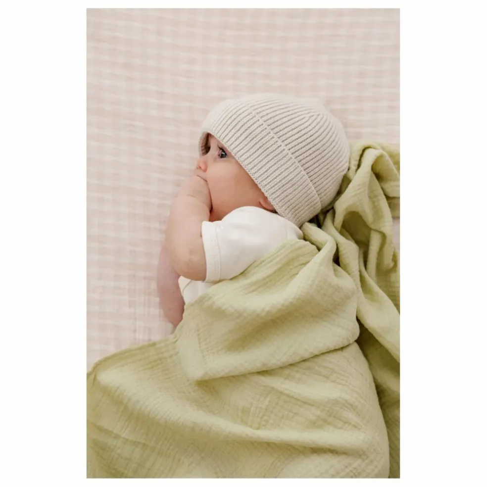 Drap-housse Rosewater en coton bio | Rose pâle