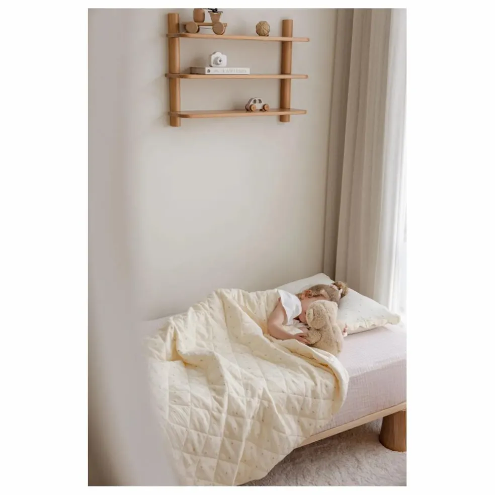 Drap-housse Rosewater en coton bio | Rose pâle