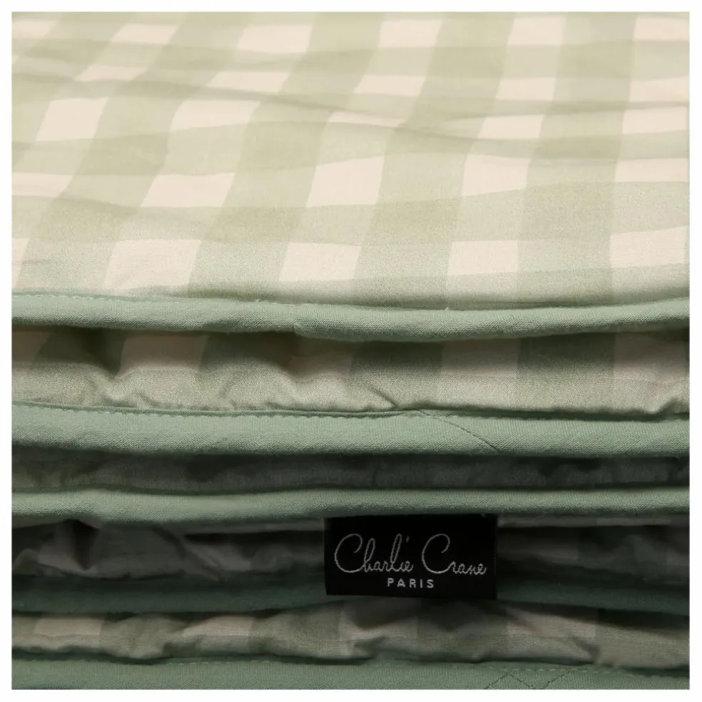 Duo couette & oreiller Doli - Charlie Crane x MUES Design | Vert