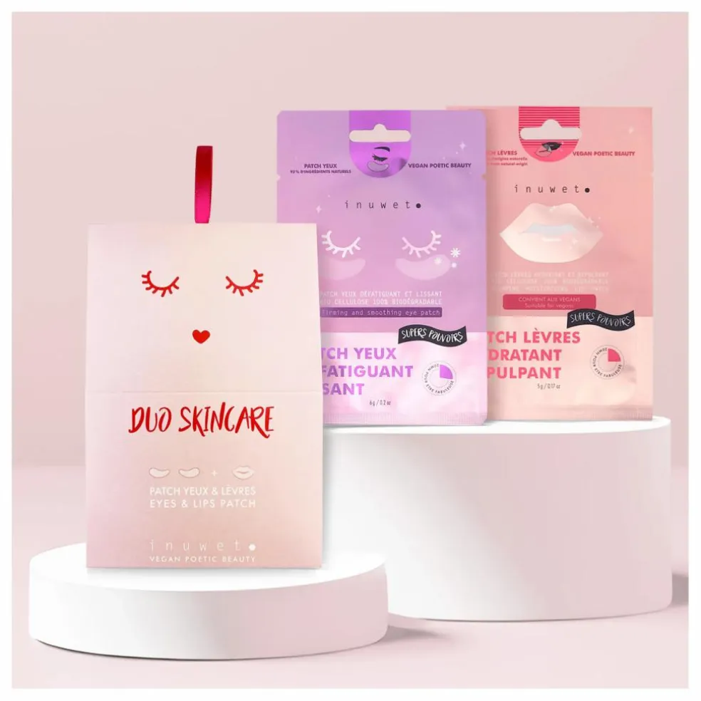 Duo skincare patchs yeux et lèvres