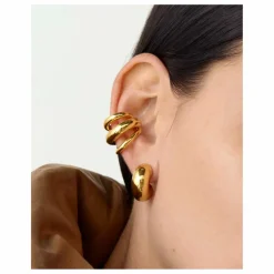 Earcuff Tome Triple | Doré