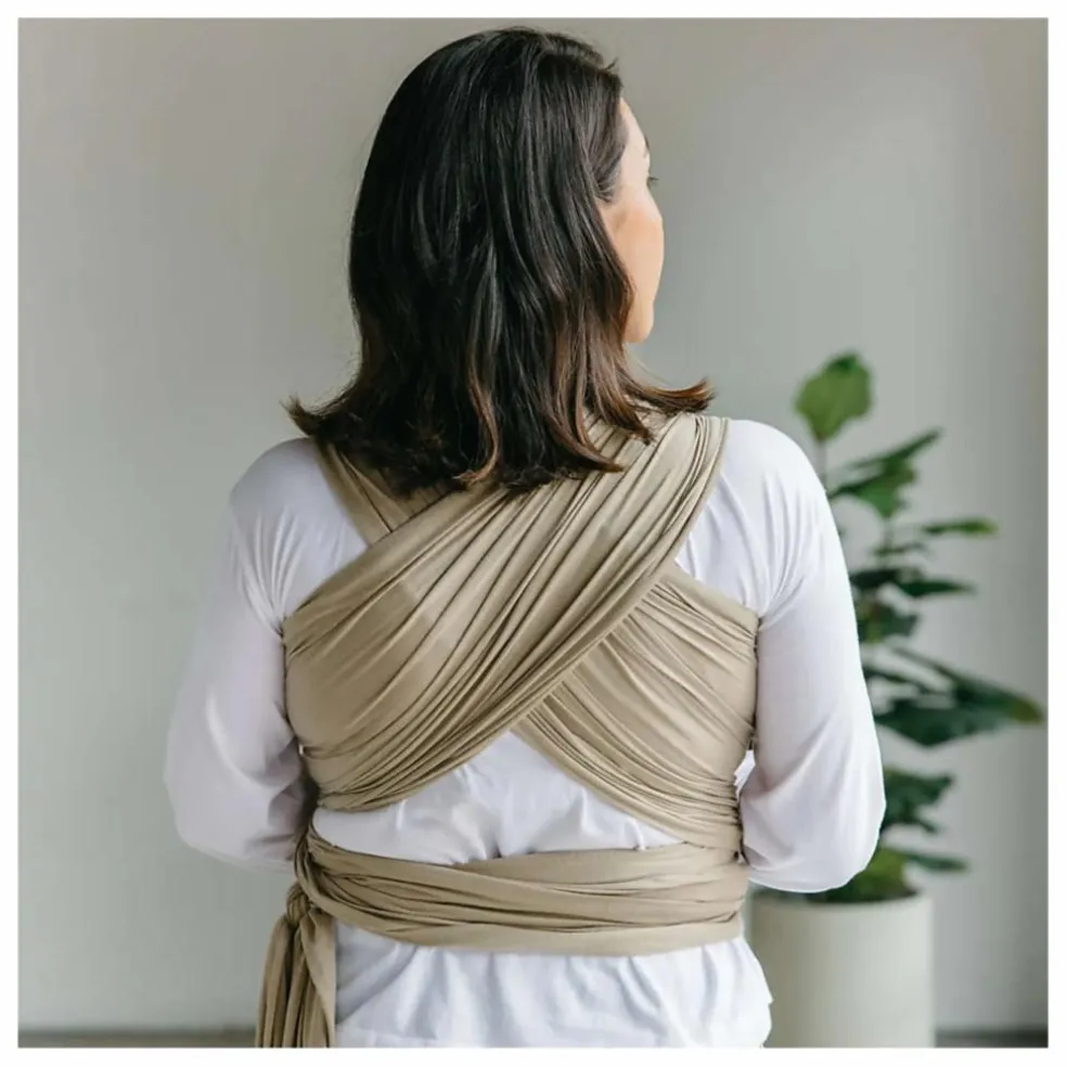 Echarpe de portage en modal | Taupe