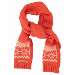 Echarpe Jacquard Laine | Rouge