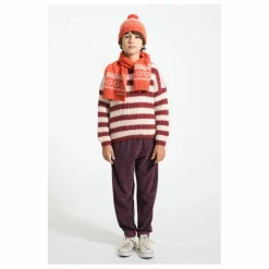 Echarpe Jacquard Laine | Rouge