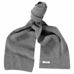 Echarpe Laine et Angora | Gris anthracite