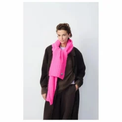 Echarpe Vitow Laine et Alpaga | Rose fluo