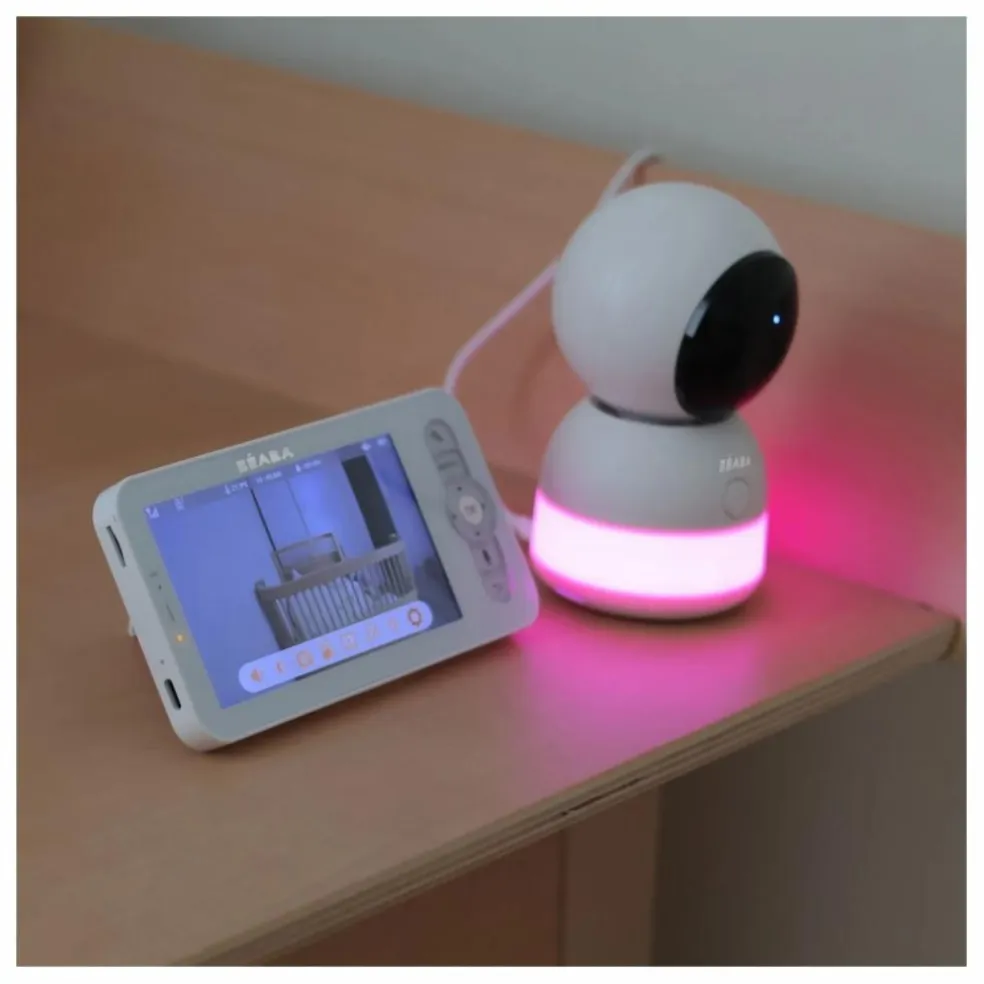 Ecoute bébé vidéo Zen Light Night | Blanc - Ivoire
