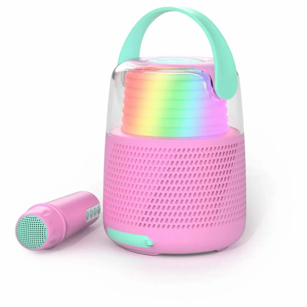 Enceinte et Karaoké KS-80 | Rose