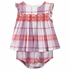 Ensembe Blouse et Bloomer Vichy | Rose