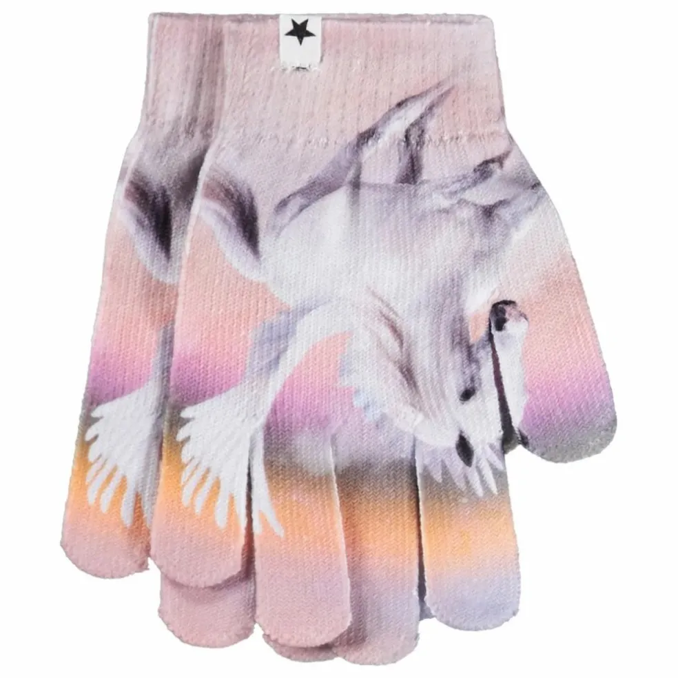 Ensemble Bonnet et Gants Kaya | Rose