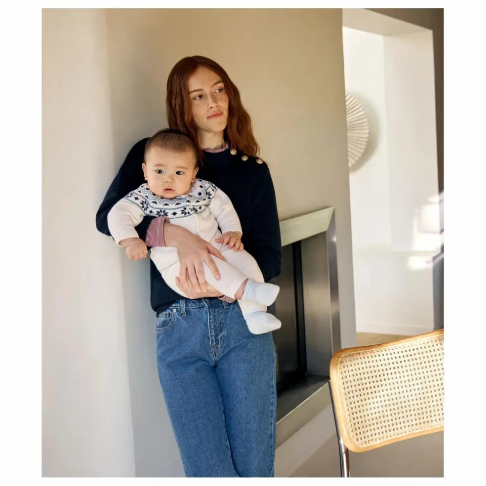 Ensemble Cardigan et Pantalon Laine | Ecru
