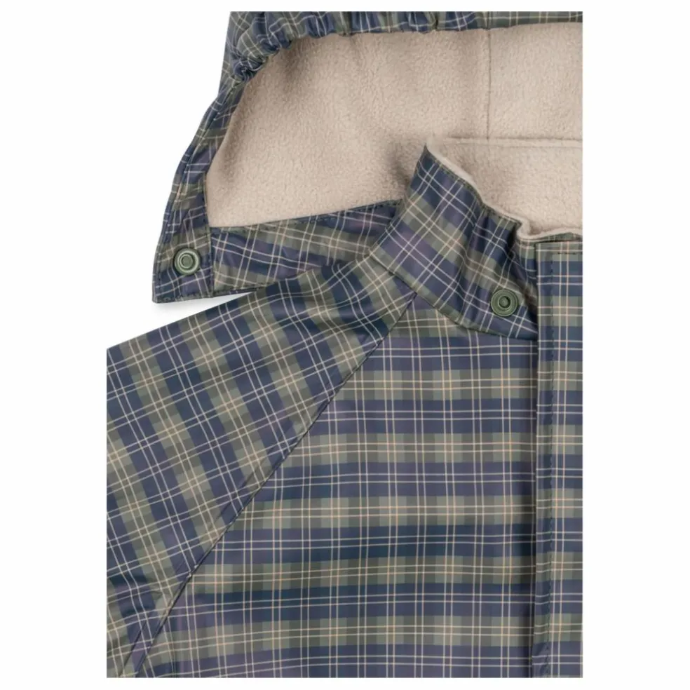 Ensemble de Pluie Palme Carreaux | Bleu