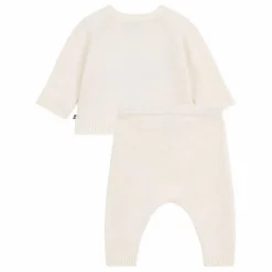 Ensemble Pull et Legging Pingouin Laine | Ecru