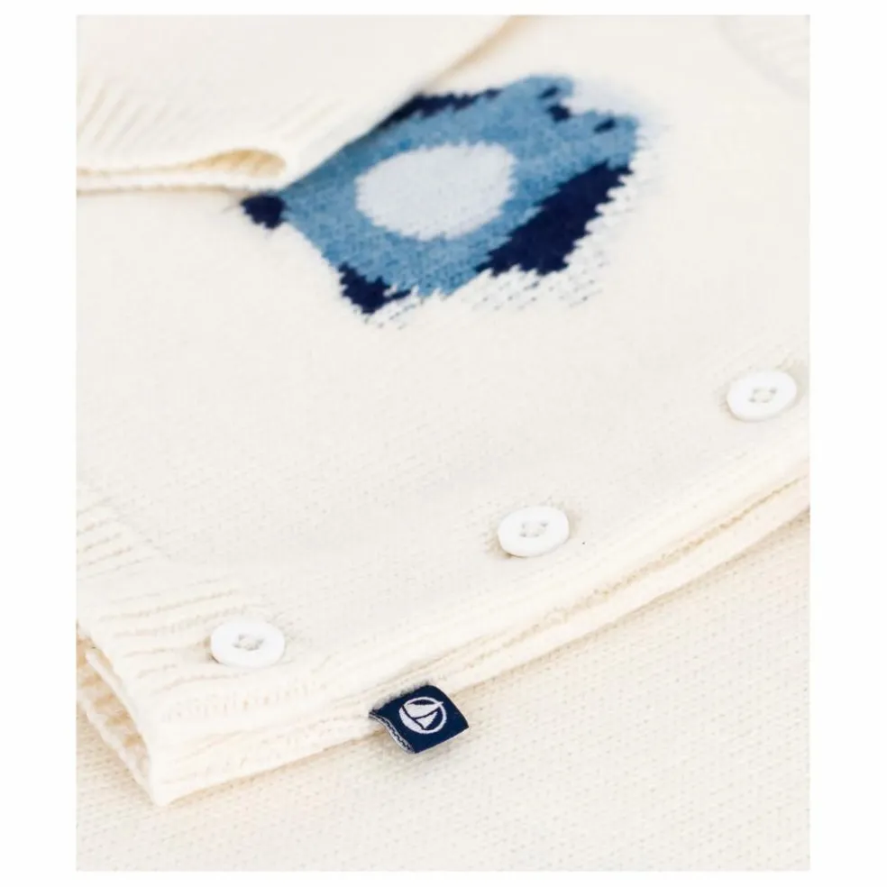 Ensemble Pull et Legging Pingouin Laine | Ecru
