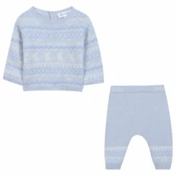 Ensemble Pull et Legging Cachemire | Bleu Clair