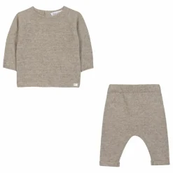 Ensemble Pull et Legging Laine | Grège