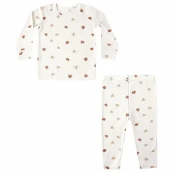 Ensemble Pyjama Citrouilles | Ecru