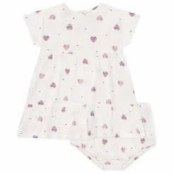 Ensemble Robe et Bloomer Barka Coton Bio | Crème