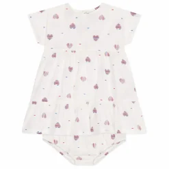 Ensemble Robe et Bloomer Barka Coton Bio | Crème