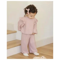 Ensemble Sweat et Pantalon Maille Bamboo | Rose