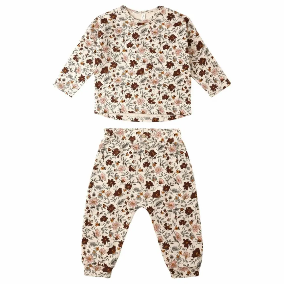 Ensemble Top et Pantalon Posy | Ecru