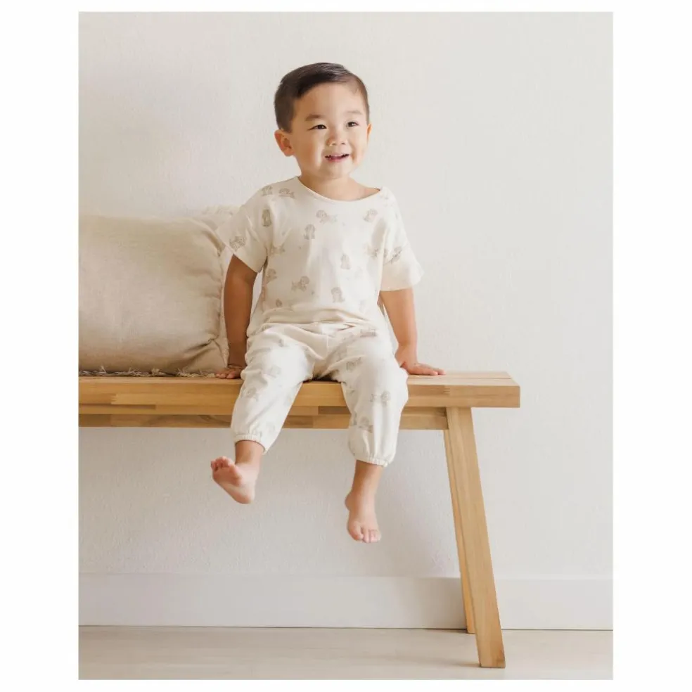Ensemble T-shirt et Pantalon | Ecru