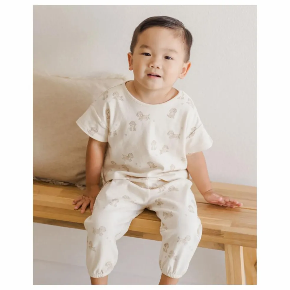 Ensemble T-shirt et Pantalon | Ecru