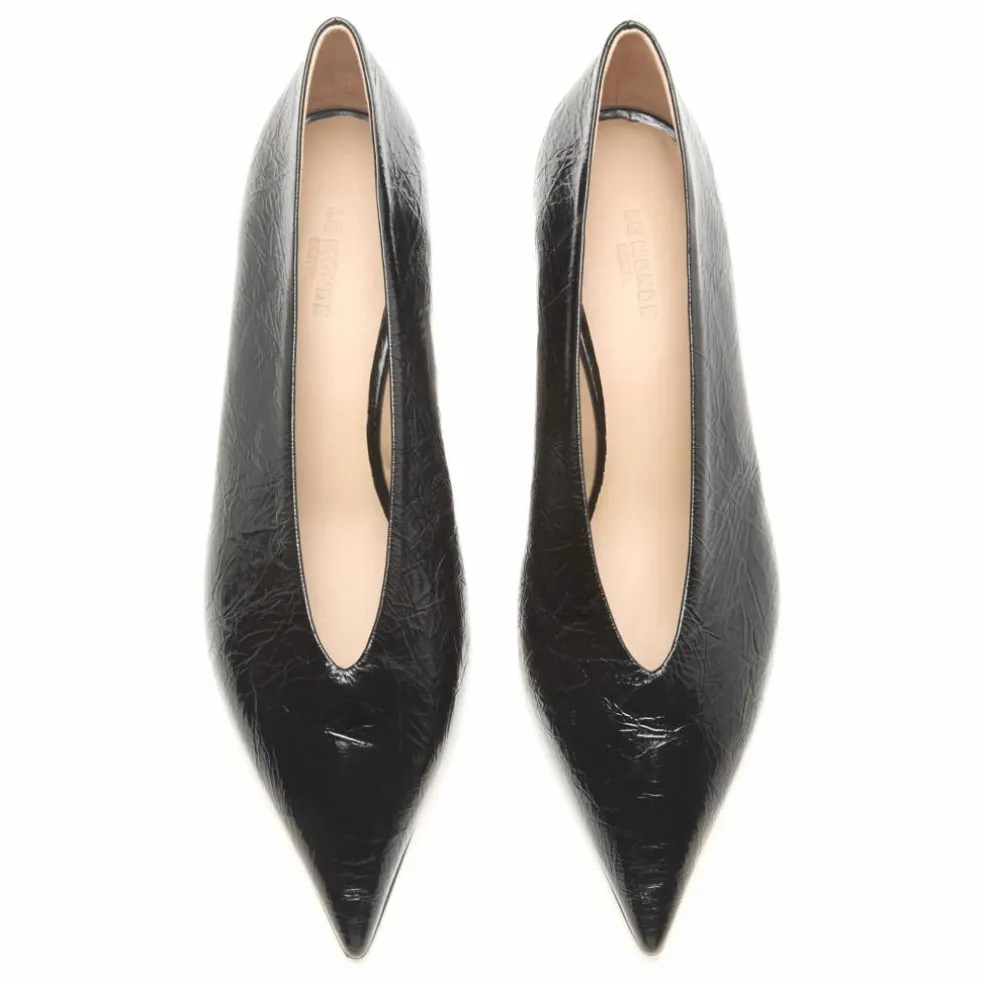 Escarpins Babouche Cuir Nappa | Noir