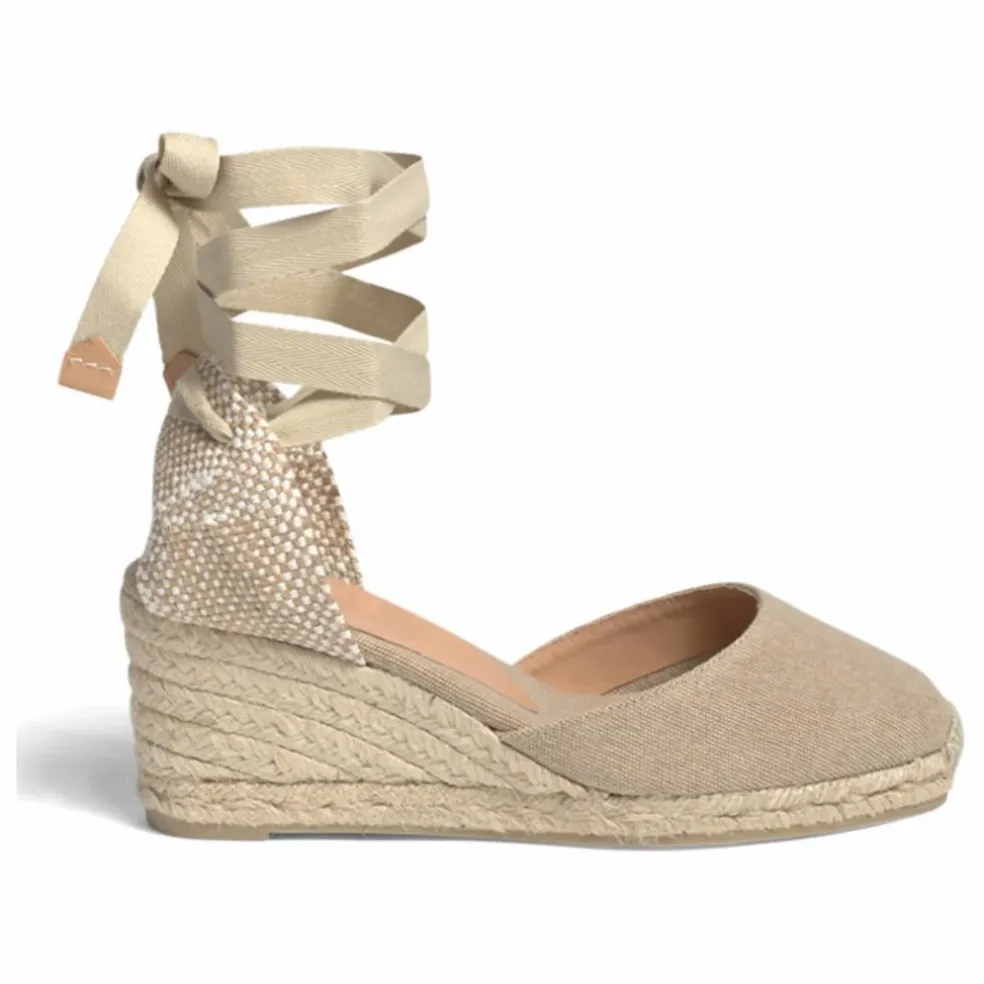 Espadrilles Carina 6 cm | Sable