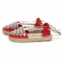 Espadrilles Coton Bio | Rouge