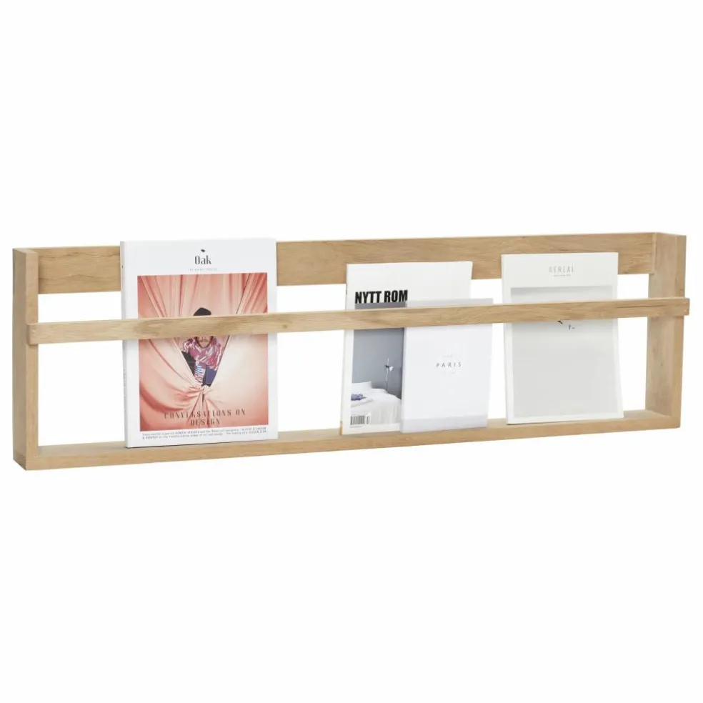 Etagère à magazine en chêne FSC