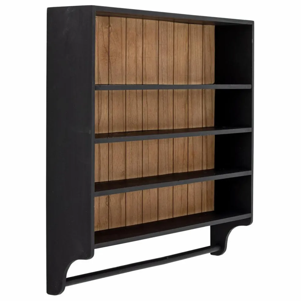 Etagère Loup en bois | Noir