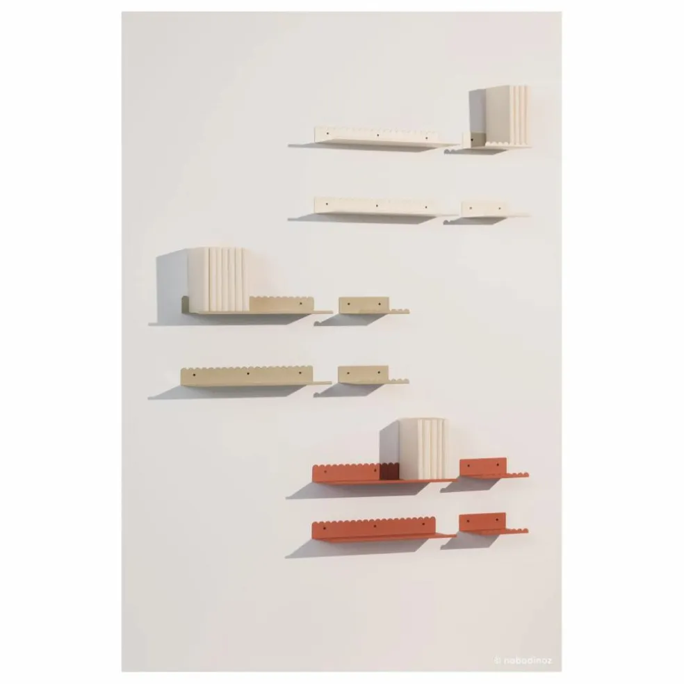 Etagère murale Vibes 20x16 cm | Ivoire