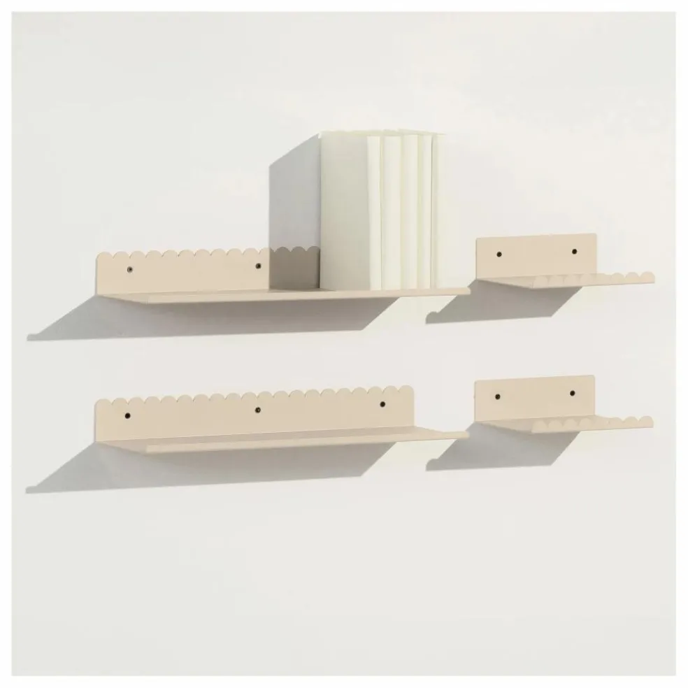 Etagère murale Vibes 20x16 cm | Ivoire