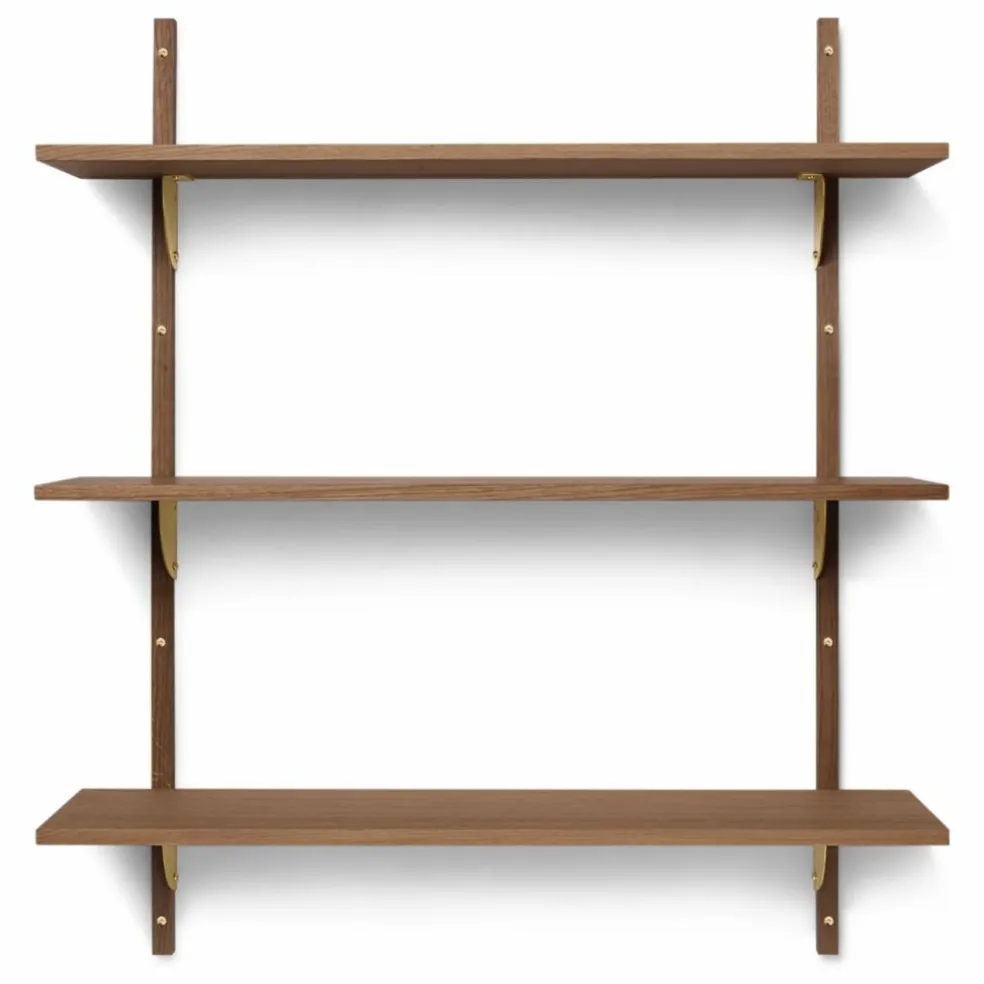 Etagère Sector | Chêne fumé