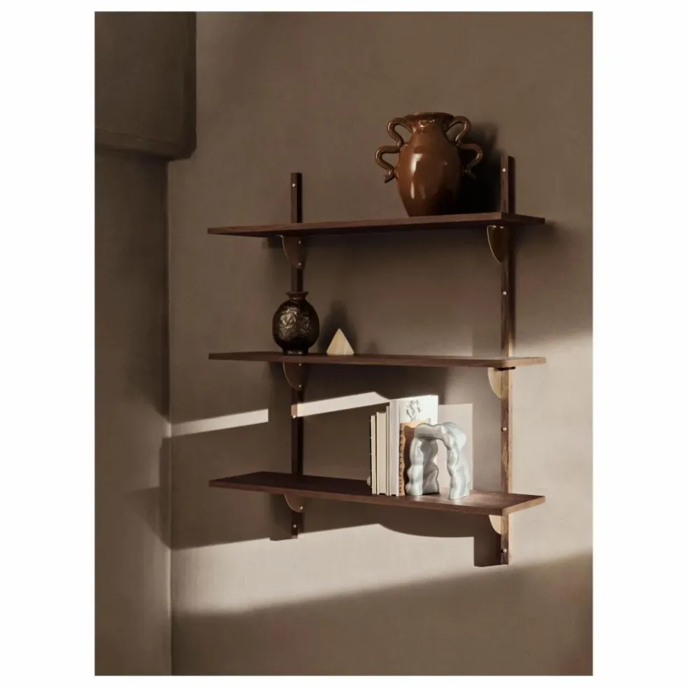 Etagère Sector | Chêne fumé