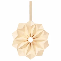 Etoile de Noël Star Sun en papier FSC | Blanc cassé