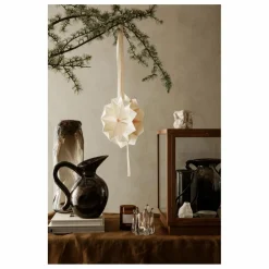 Etoile de Noël Star Sun en papier FSC | Blanc cassé