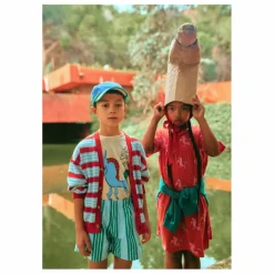 Exclusivité Bobo Choses x Smallable - Robe Coton Bio Cheval Blanc | Terracotta