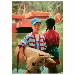 Exclusivité Bobo Choses x Smallable - Robe Coton Bio Cheval Blanc | Terracotta