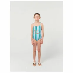 Exclusivité Bobo Choses x Smallable - Maillot 1 Pièce Rayé | Bleu ciel