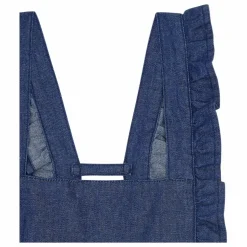Exclusivité Emile et Ida x Smallable - Combishort Chambray | Bleu jean