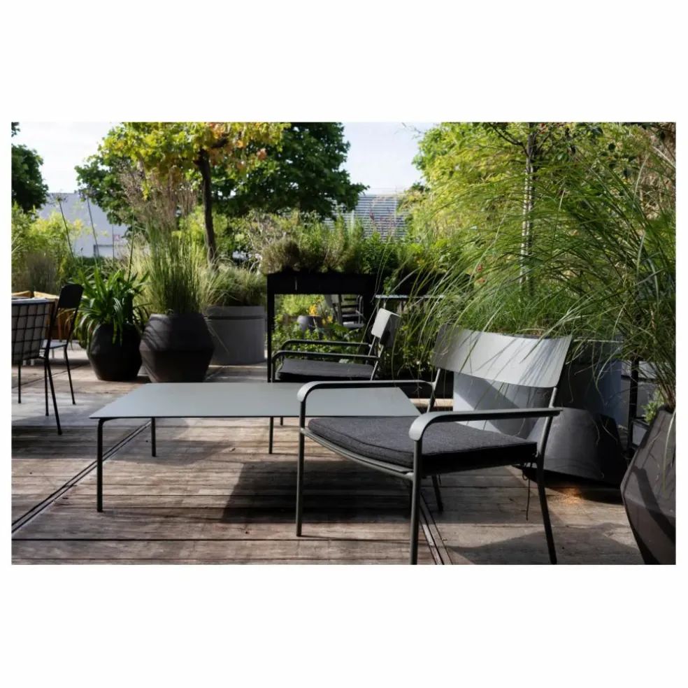 Fauteuil August outoor | Noir