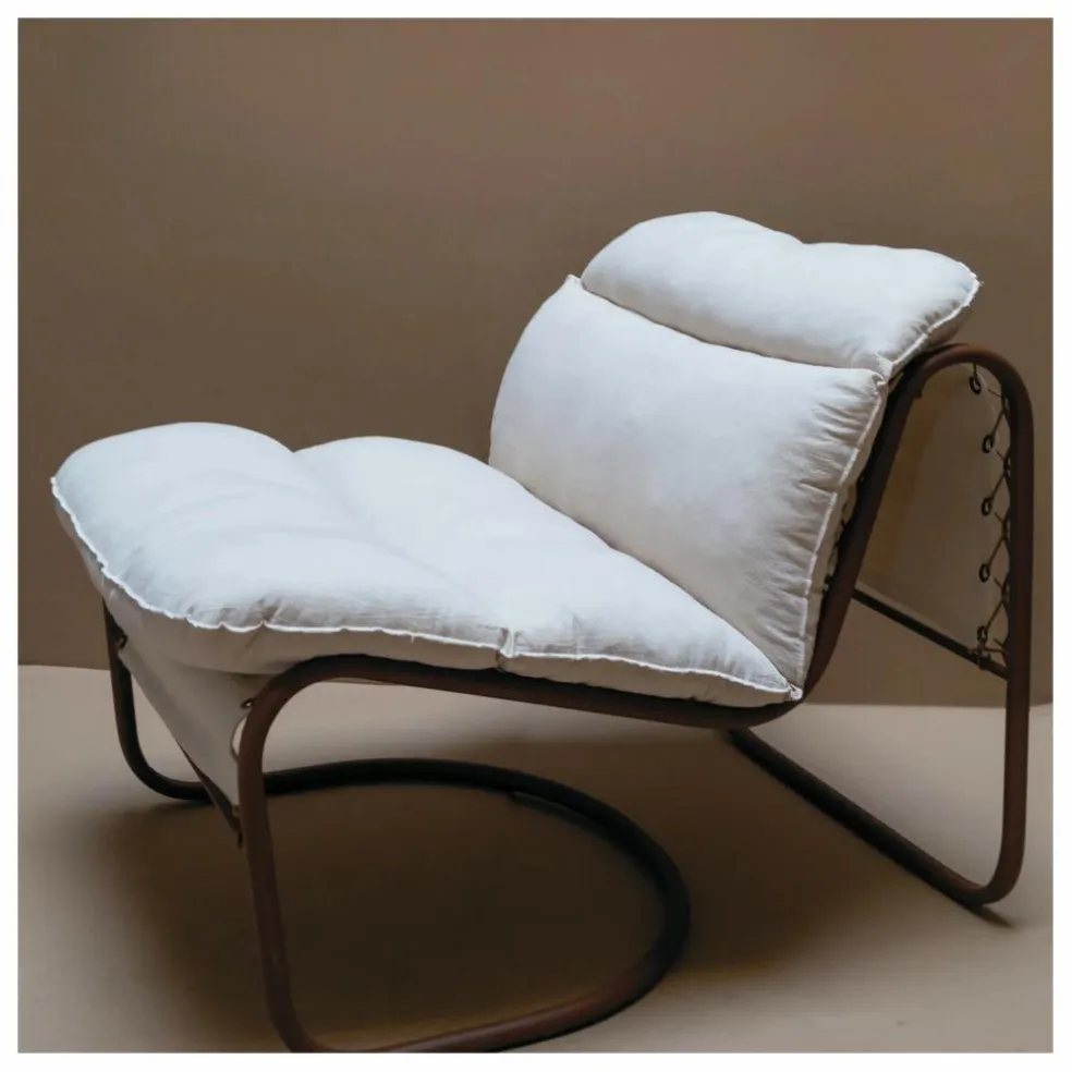 Fauteuil d'intérieur Campo | Ecru