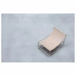 Fauteuil en cuir Rocking Chair