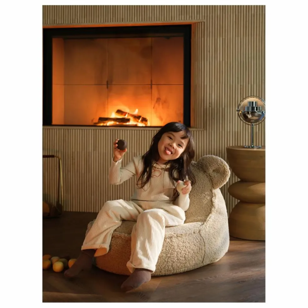 Fauteuil en teddy Bear | Beige