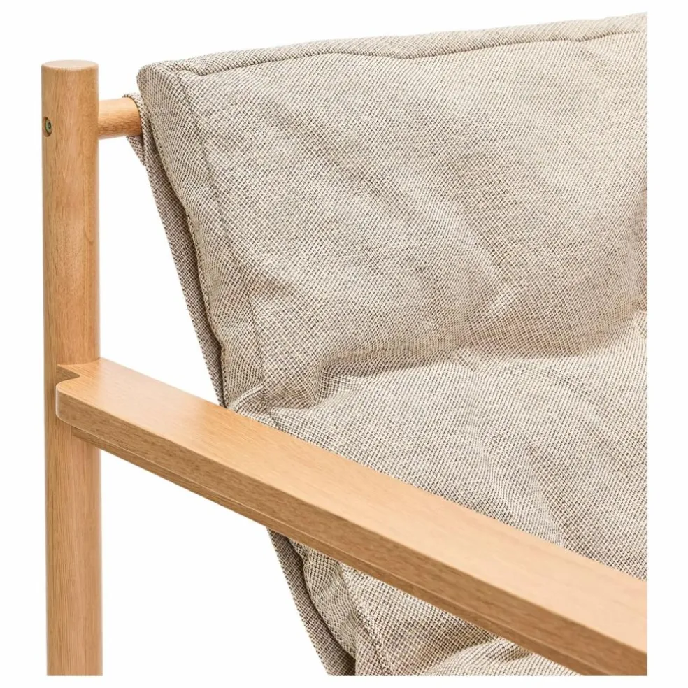 Fauteuil et repose-pieds Heritage | Beige