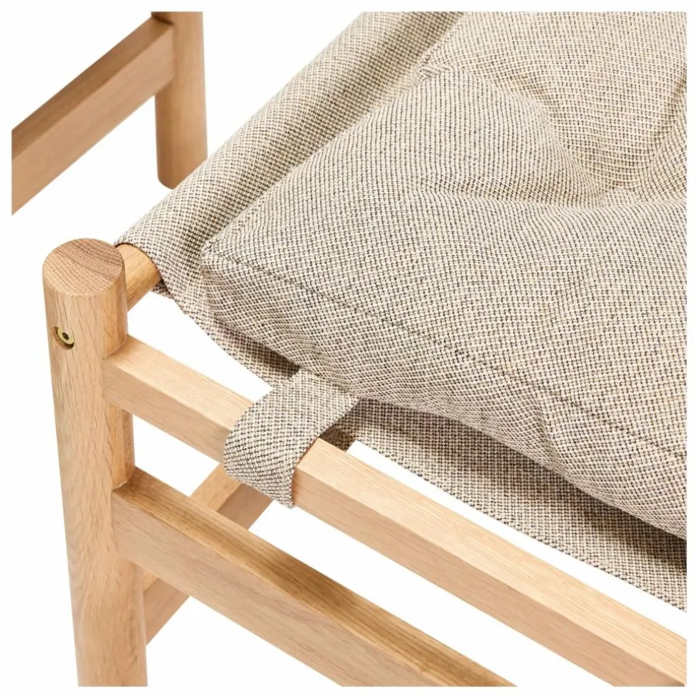 Fauteuil et repose-pieds Heritage | Beige