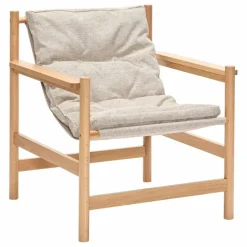 Fauteuil et repose-pieds Heritage | Beige